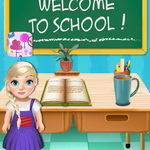 Baby Elsa School Decorate