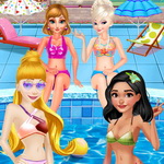 Disney Princesses Summer Life