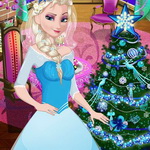 Elsa Christmas Room Decoration