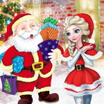 Elsa Make Christmas Gift