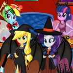 Equestria Girls Halloween Party