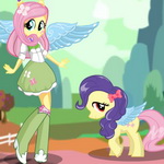 Fluttershy Pony Dress Up