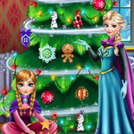 Frozen Christmas Tree Design