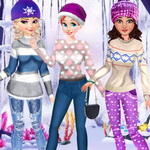 Princesses Cute Winter Sweater