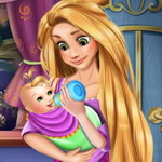 Rapunzel Baby Caring