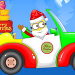 Santa Minion Christmas Car