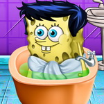 Spongebob Baby Bathing